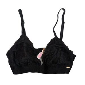 Black Lace Bra